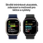 Apple Watch Ultra 2 GPS + Cellular 49mm Natural Titanium Case with Natural Titanium Milanese Loop - L (MX5T3CS/A)