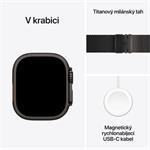 Apple Watch Ultra 3 GPS + Cellular 49mm Titanium Black Titanium Milanese - S
