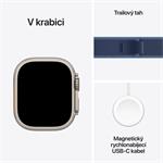 Apple Watch Ultra 3 GPS + Cellular 49mm Titanium + Blue/Bright Blue - S/M