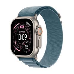Apple Watch Ultra 3 GPS + Cellular 49mm Titanium Case Light Blue - Small