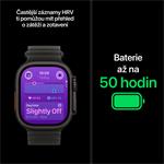 Apple Watch Ultra 4 GPS + Cellular 49mm Natural Titanium Case with Desert Alpine Loop - M