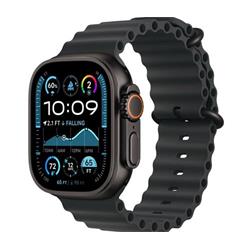 Apple Watch Ultra2 Cellular 49 mm čierne titánové puzdro s čiernym oceánskym remienkom