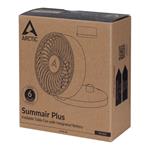 ARCTIC Summair Plus Black, ventilátor USB-C