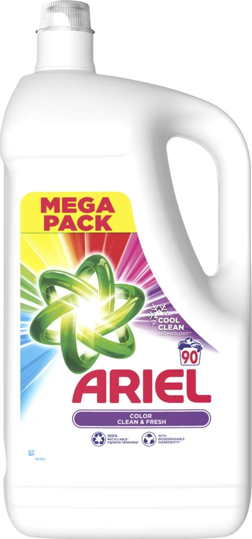Ariel prací gél Color 90 PD, 4,5 l