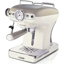 ARIETE 1389/13 - Vintage Expresso kávovar krémový