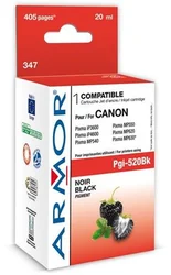 ARMOR cartridge pro Canon PGI520BK s čipem - černá - alternativní