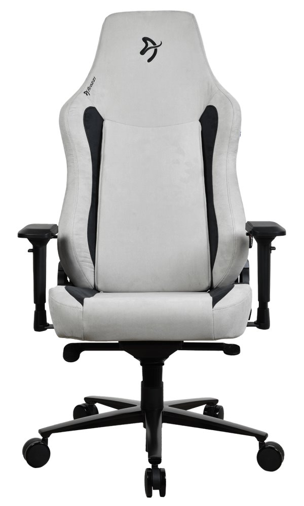 Arozzi VERNAZZA XL Supersoft Light Grey, textilný povrch, svetlo sivá