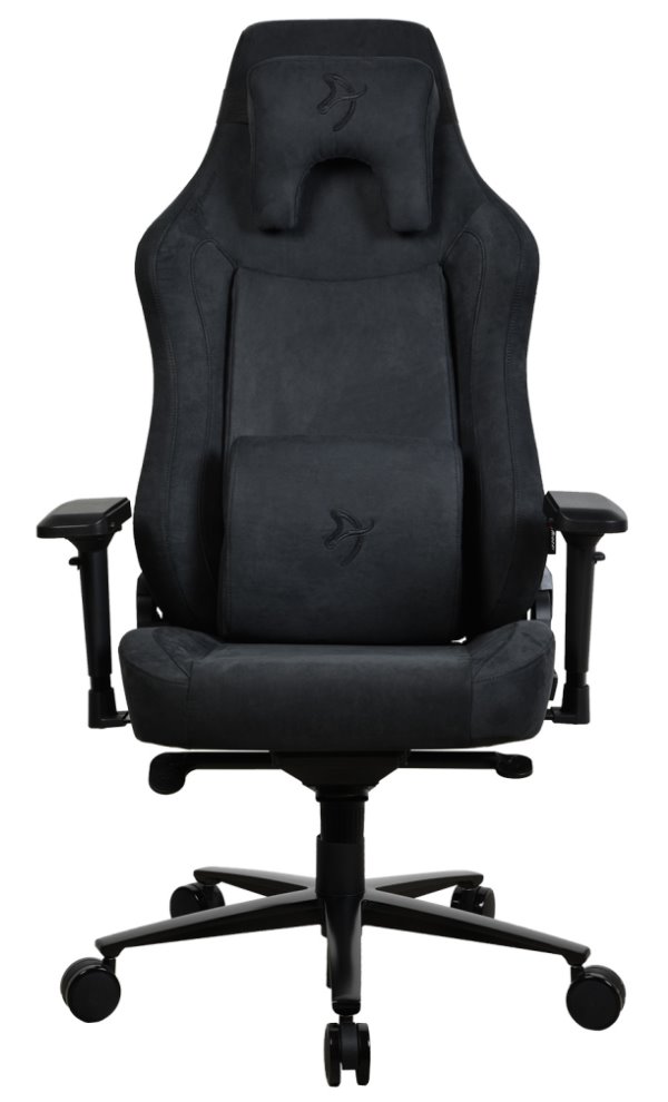 Arozzi VERNAZZA XL Supersoft Pure Black, textilný povrch, čierna