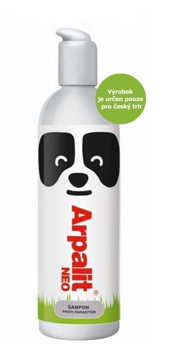 Arpalit Neo šampon obohacený antiparazitární složkou a bambusovým extraktem 500 ml