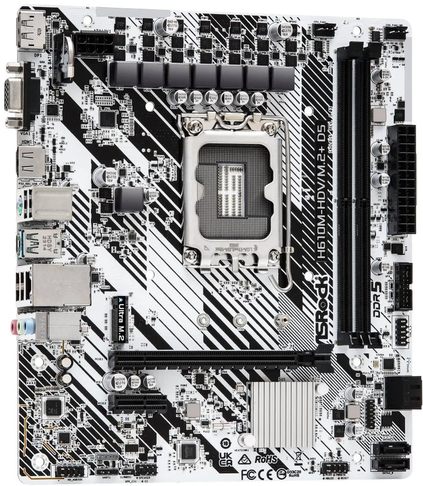 ASRock H610M-HDV/M.2+ D5