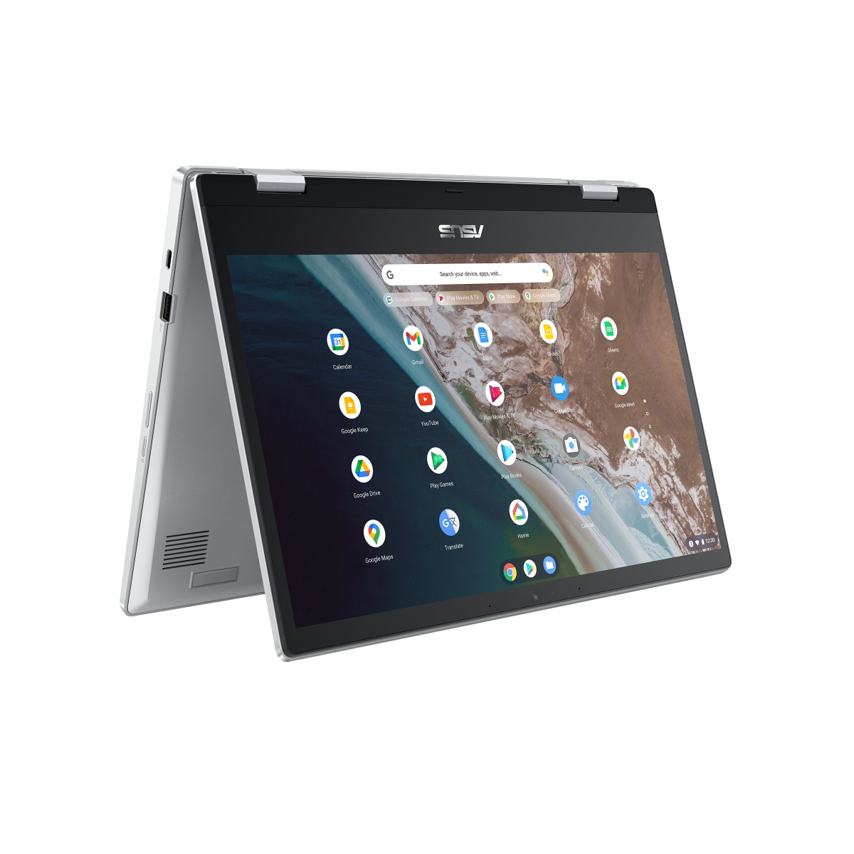 ASUS Chromebook CX1 CX1400FKA-EC0066 Transparent Silver
