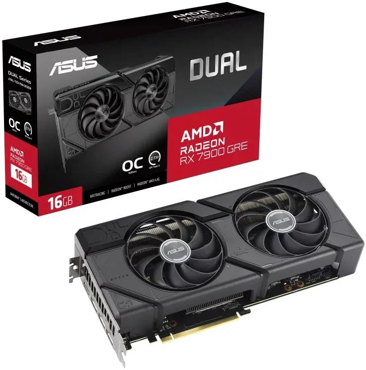 ASUS Dual Radeon RX 7900 GRE OC Edition 16GB