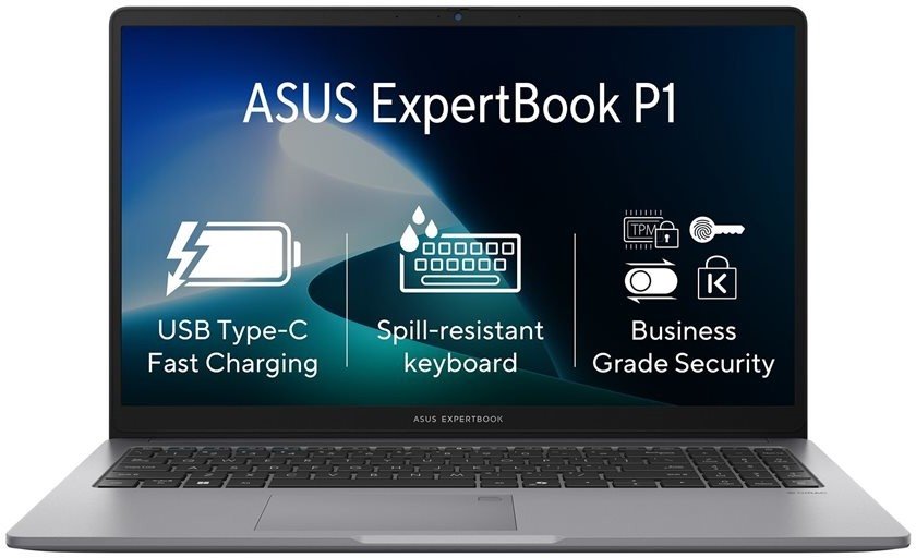 ASUS ExpertBook P1 P1503CVA-S7I38512W Misty Grey