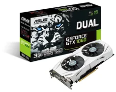 ASUS GeForce GTX 1060 DUAL-GTX1060-3G