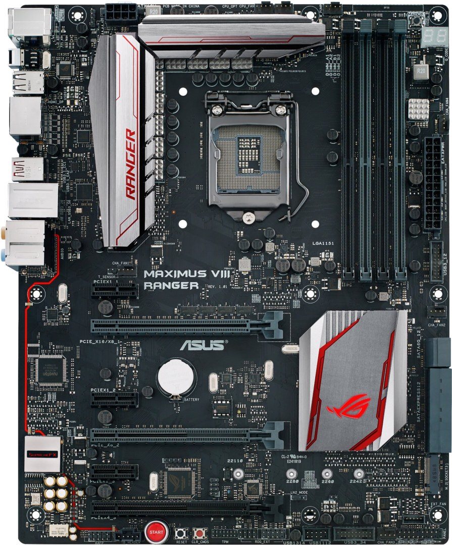 Обзор asus maximus viii ranger