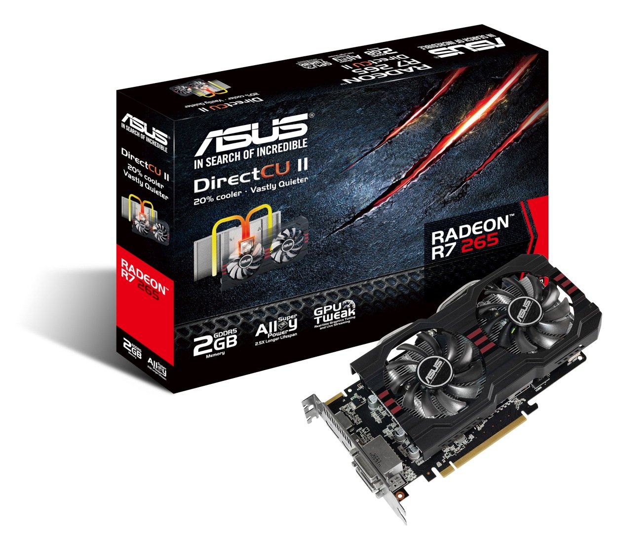 Видеокарта asus r7 265 series драйвер обновить