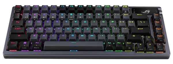 ASUS ROG AZOTH, mechanický, Bluetooth, americký, čierny
