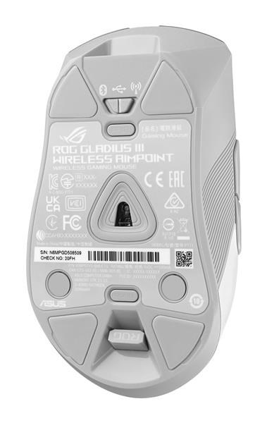 ASUS ROG Gladius III Wireless AimPoint White