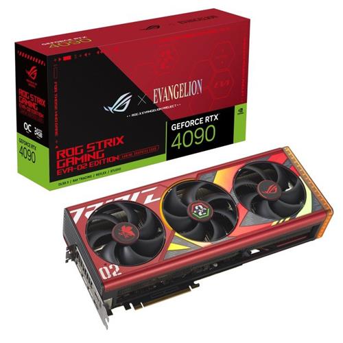 ASUS ROG Strix GeForce RTX 4090 24GB GDDR6X OC EVA-02 Edition