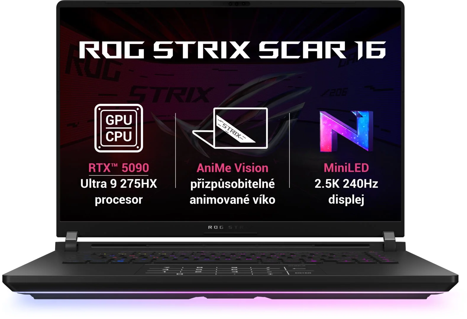 ASUS ROG Strix SCAR 16 G635LX-NEBULA030X Off Black