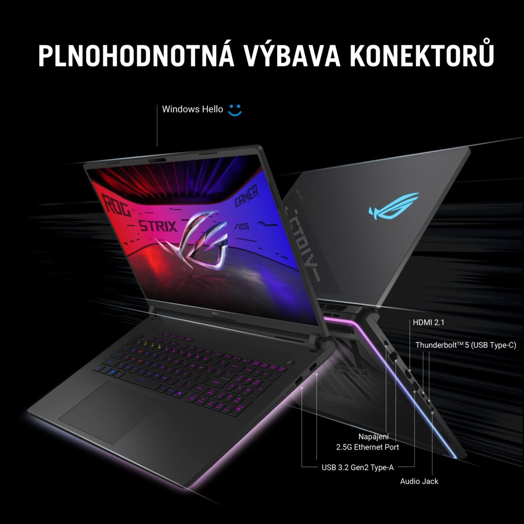 ASUS ROG Strix SCAR 18 G835LW-NEBULA034X Off Black