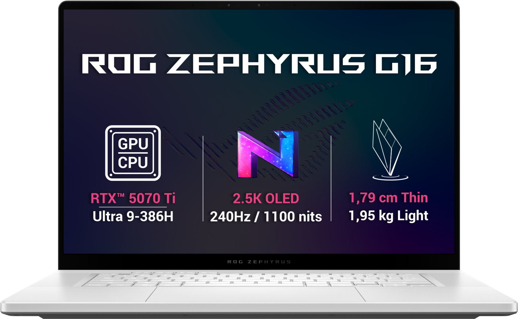 ASUS ROG Zephyrus G16 GU606AR-TB011WZ Platinum White