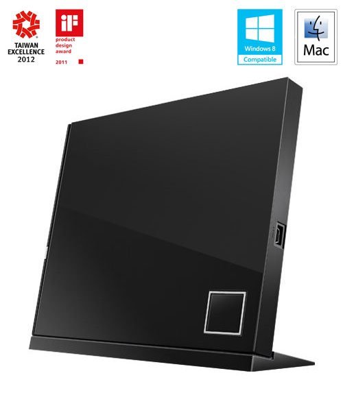 ASUS SBC-06D2X-U, černá