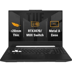 Asus TUF Dash F15FX517ZR-HN002W Black