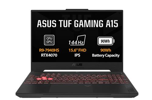 ASUS TUF Gaming A15 FA507XI-LP028 Jaeger Gray metalická