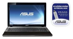 ASUS U53JC 15,6"LED Core i5-450M,4GB,500GB,GF GT310 s 1GBMB, DVD±RW,WiFi,BT,CAM,W7HP-64bit,bambus