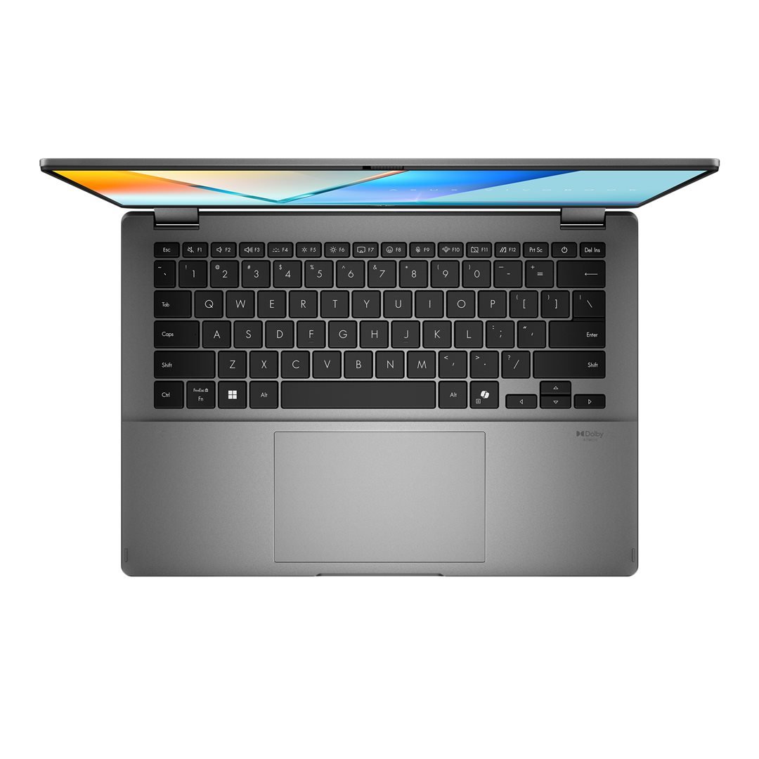 ASUS Vivobook 14 Flip TP3407SA-OLED548WZ Matte Gray (bez adaptéru)