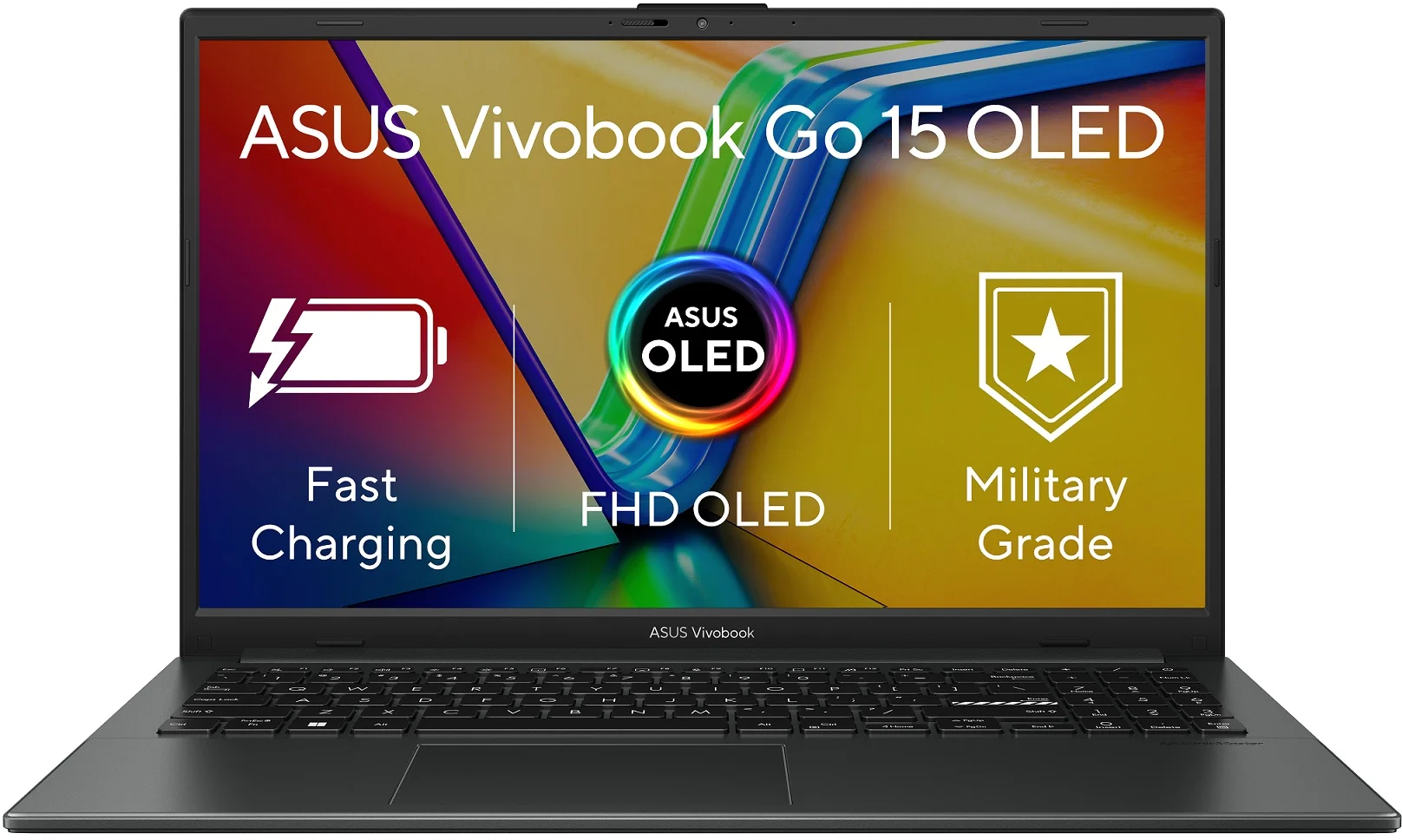 ASUS Vivobook Go 15 OLED E1504FA-OLED039W Mixed Black