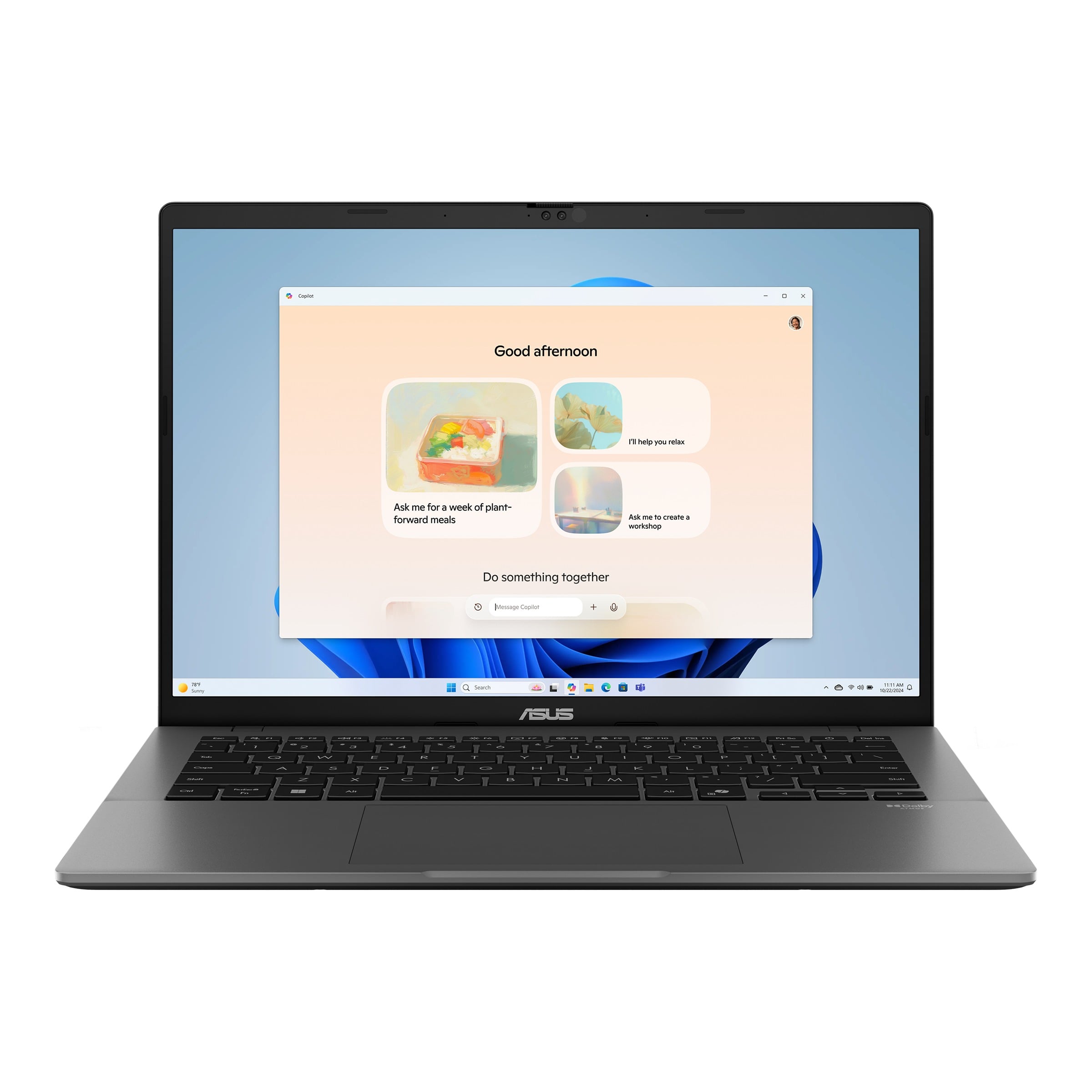 ASUS Vivobook S14 M3407KA-OLED020WZ Matte Gray (bez adaptéru)