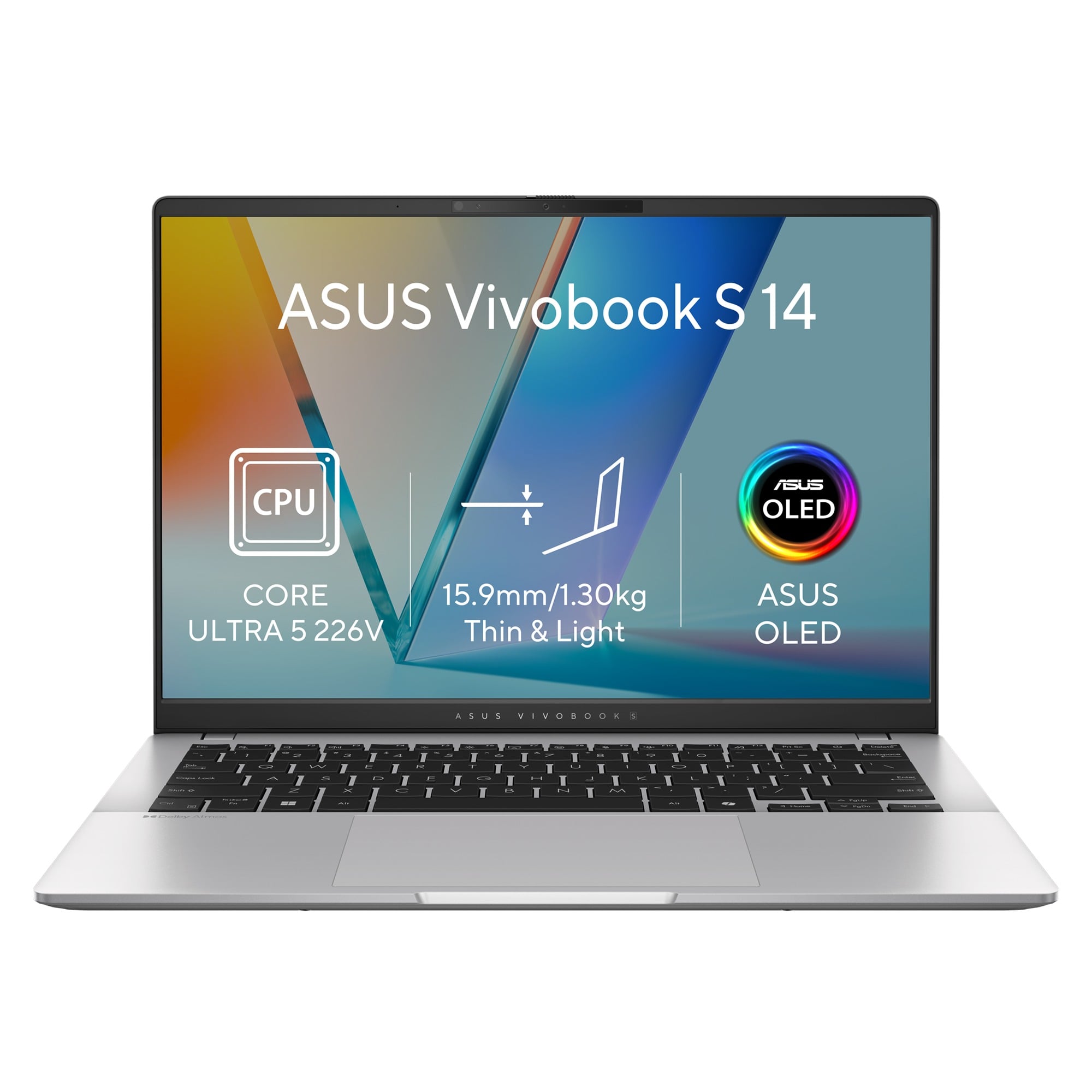 ASUS Vivobook S14 S5406SAL-OLED312WZ Cool Silver (bez adaptéru)