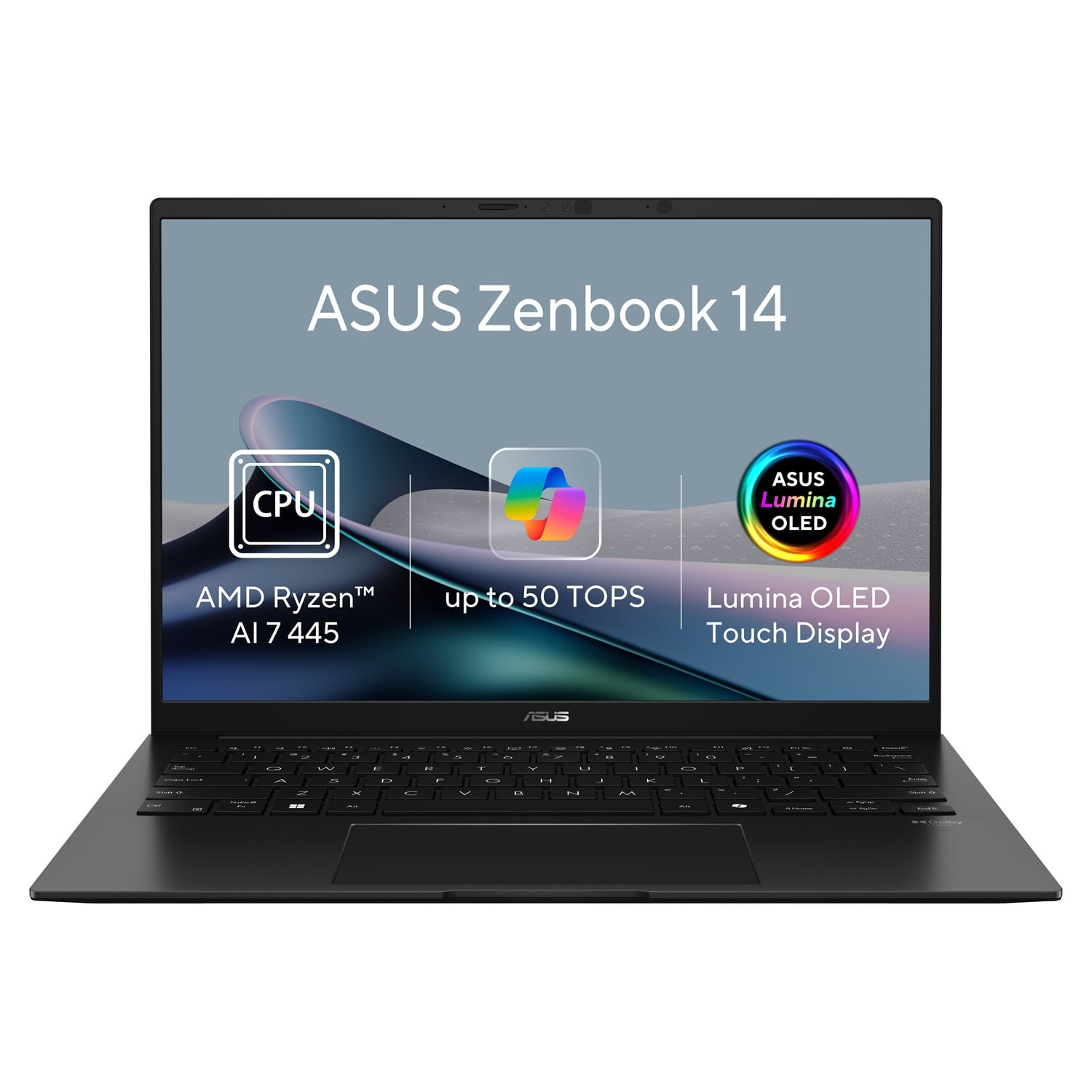ASUS Zenbook 14 UM3406GA-OLED239WZ Jade Black (bez adaptéru)