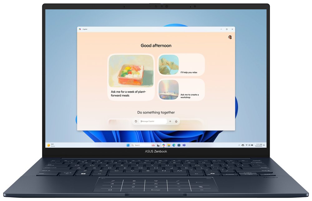 ASUS Zenbook 14 UX3405CA-OLED231X Ponder Blue celokovový