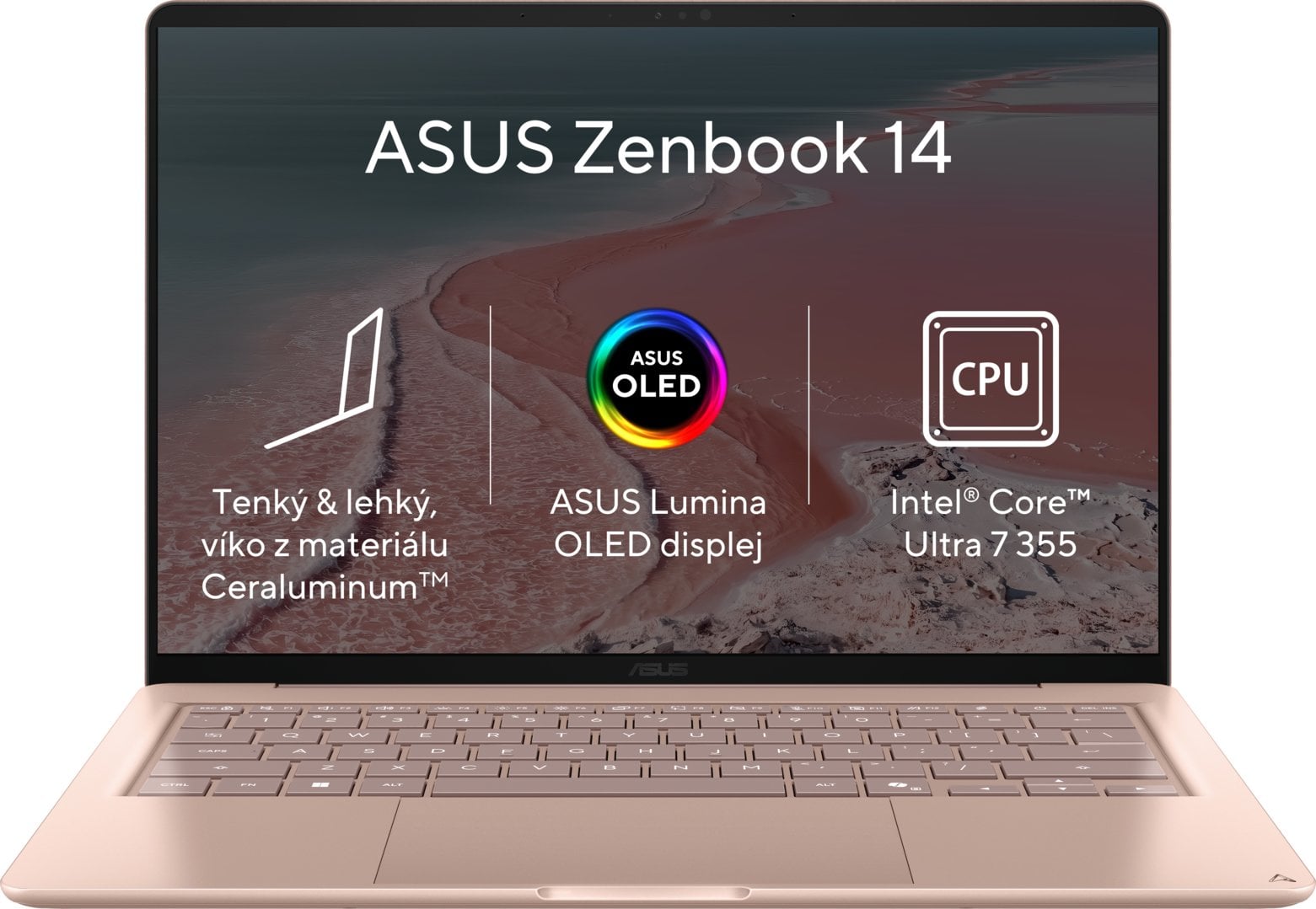 ASUS Zenbook 14 UX3480AA-OLED249W Komodo Coral