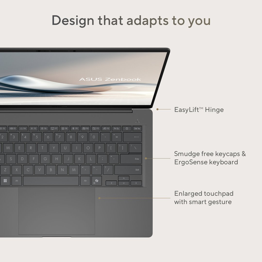 ASUS Zenbook A14 OLED UX3407QA-OLED202W Zabriskie Beige