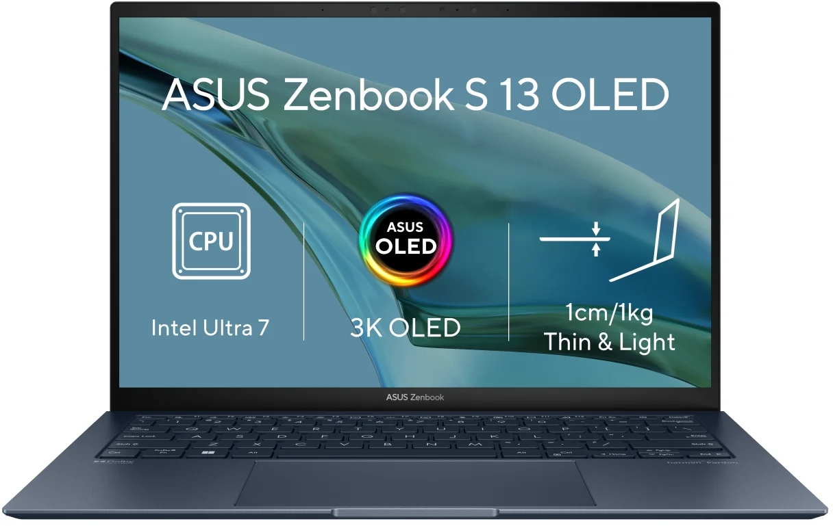 ASUS Zenbook S 13 OLED UX5304MA-OLED008X Ponder Blue celokovový