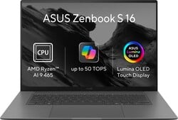 ASUS Zenbook S 16 UM5606GA-OLED592XZ Antrim Gray (bez napájacieho adaptéra)