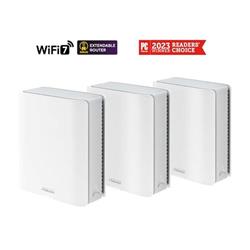 ASUS ZenWifi BT10 3-pack, WiFi7 Extendable Router, AiMesh, 2x WAN/LAN, 1x LAN, 1x 3.0