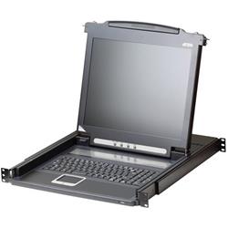 ATEN CL-1000MA console, 17" LCD, rack 19", klávesnice, touchpad