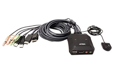 ATEN Mini KVM přepínač CS22DP