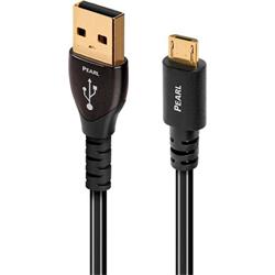 Audioquest Pearl USB A na Micro USB - 0,75 m qpearlusb0075amcr - Kabely + redukce