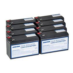 AVACOM AVA-RBP08-12072-KIT - baterie pro UPS CyberPower, EATON, Effekta