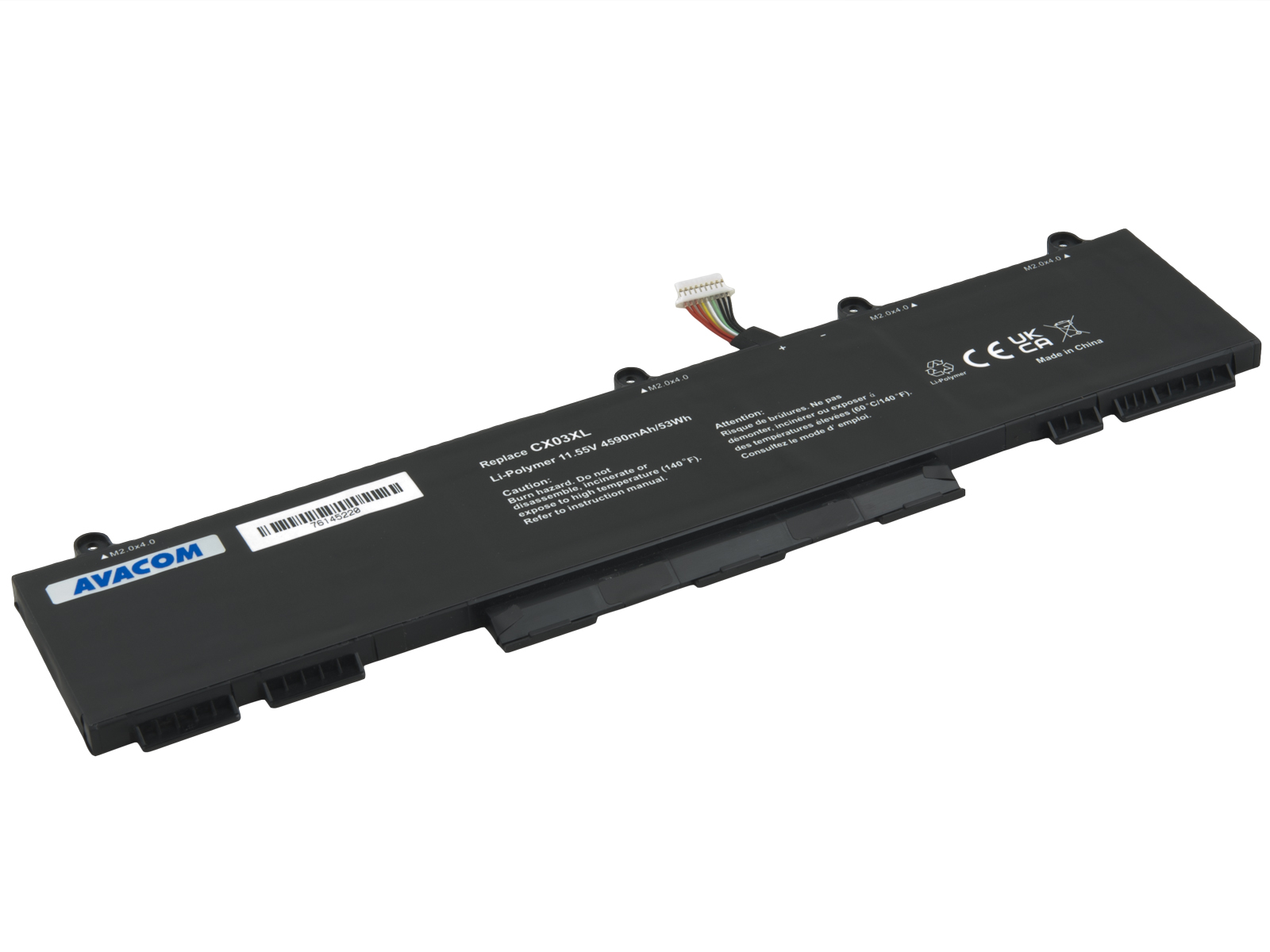 AVACOM batéria pre HP EliteBook X360 830 G7, 830 G8 CX03XL Li-Pol 11,55V 4590mAh 53Wh