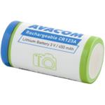 AVACOM nabíjací fotobatérie CR123A, CR23, DL123A Li-Fe 3V 500mAh 1.5Wh DICR-R123-450