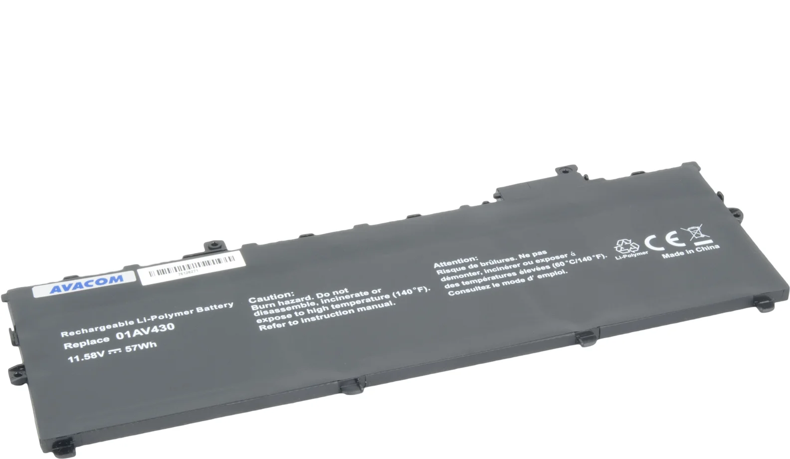 Avacom pro Lenovo ThinkPad X1 Carbon Gen.5, Gen.6 Li-Pol 11,58V 4922mAh 57Wh