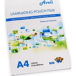 Aveli Laminovacia fólia 100ks A4, 250mic (2x125), lesklé XRT-00031