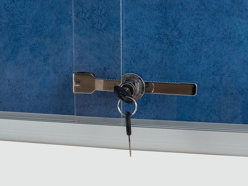 Aveli Vitrína informační modrá, 15xA4